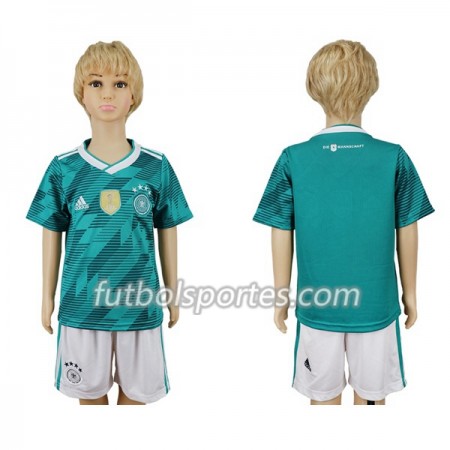 Camisetas Alemania Niño Segunda Equipacion Mundial 2018